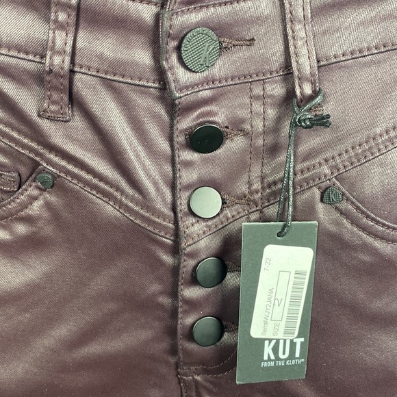 Kut From the Kloth Connie High Rise Double Waistband Jeans Acai Wash - Size 2 - Picture 5 of 15